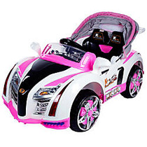Lil' Rider Battery-Operated Car With Canopy, Pink