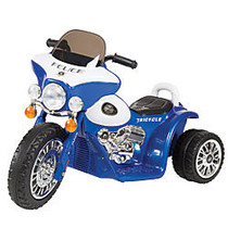 Lil' Rider Mini 3-Wheel Police Chopper, Blue