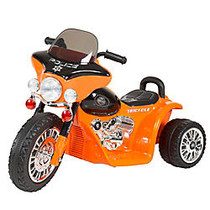 Lil' Rider Mini 3-Wheel Police Chopper, Orange