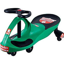 Lil' Rider Wiggle Ride-On Car, Responder Ambulance 16 inch;W x 13 1/2 inch;W x 30 inch;D, Green
