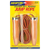 Martin Leather Jump Ropes, 9 1/2', Brown