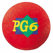 Martin Playground Ball, 6 inch;, Red