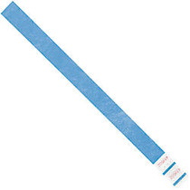 Office Wagon; Brand Tyvek; Wristbands, 3/4 inch; x 10 inch;, Blue, Case Of 500