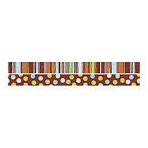 Barker Creek Double-Sided Straight-Edge Border Strips, 3 inch; x 35 inch;, Ribbon, Pack Of 12