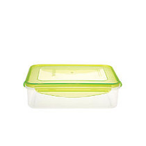 Kinetic Fresh Food Storage Container, 54 Oz, Clear/Green