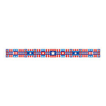 Barker Creek Straight-Edge Borders, 3 inch; x 35 inch;, Americana, Pack Of 12