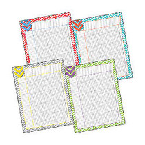 Barker Creek; Chart Set, Incentive Chevron Beautiful, 17 inch; x 22 inch;, Grades Pre-K+, Pack Of 4