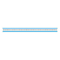 Carson-Dellosa Blank Student Number Lines, 1 1/2'' x 22'', Multicolor, Grades K - 3, Pack Of 30