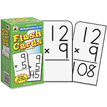 Carson-Dellosa Flash Cards &mdash; Multiplication 0-12