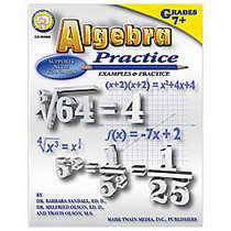 Carson-Dellosa Mark Twain Algebra Practice Book, Grades 7+