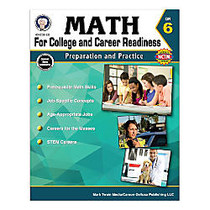 Carson-Dellosa Math For College And Career Readiness Workbook, Grade 6