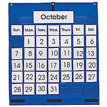 Carson-Dellosa Pocket Chart, 25 inch; x 28 1/2 inch;, Monthly Calendar