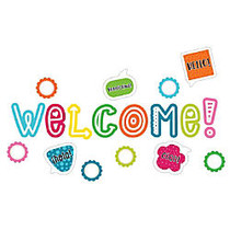 Carson-Dellosa School Pop Welcome Mini Bulletin Board Set, Multicolor, Grades K-5