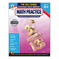 Carson-Dellosa The 100+ Series Math Practice, Grades 6+