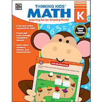 Carson-Dellosa Thinking Kids'; Math Resource Book, Grade K