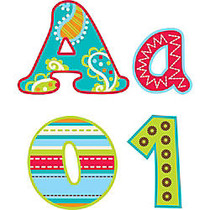 Creative Teaching Press 4 inch; Designer Letters, Dots On Turquoise