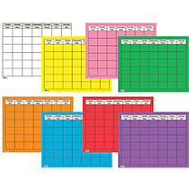Creative Teaching Press Large Horizontal Calendar Chart Variety, 28 1/2 inch; x 22 1/4 inch;, Pack Of 10