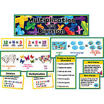 Creative Teaching Press Math Mini Bulletin Board, Multiplication And Division, Grades 3-5