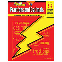 Creative Teaching Press; Power Practice Workbook, Fractions & Decimals, Grades 3-4