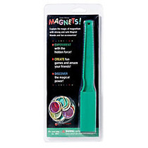 Dowling Magnets Magnetic Wand And Magnetic Counting Chips, 7/8 inch;H x 4 1/8 inch;W x 9 5/8 inch;D, Assorted Colors, Pre-K - Grade 6