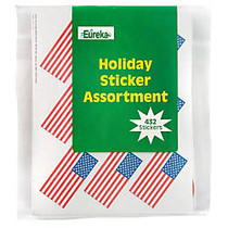 Eureka Holiday Sticker Assortment, 1 5/16 inch; x 1 3/4 inch;, Pack Of 432