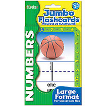 Eureka Jumbo Flash Cards, Numbers, Pack Of 20