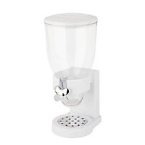 Zevro Indispensable Dispenser, Single, 17.5 Oz, White