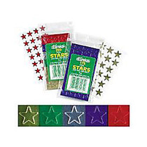 Eureka Presto-Stick; Foil Stars, 1/2 inch;, Red, Pack Of 250