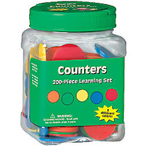 Eureka&trade; Learning Tool Tubs, Counters, Pack Of 6