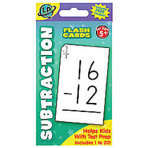 Learning Playground Flash Cards, Subtraction, Pack Of 55