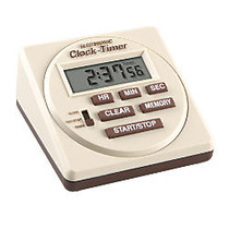 Learning Resources Digital Timer, 3 inch; x 3 inch;, Tan/Brown