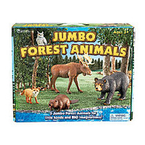 Learning Resources Jumbo Figures, Forest Animals, Pack Of 5