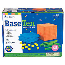 Learning Resources; Brights! Base 10 Starter Set, Grades 1 - 9