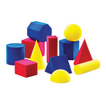 Learning Resources; Everyday Shapes Activity Set, Ages 5-12, Set Of 12