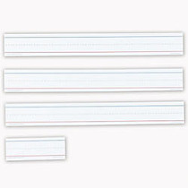 Learning Resources; Magnetic Sentence Strips, 3 inch; x 8 - 24 inch;, White, Grades K - 6, Pack Of 2