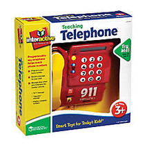 Learning Resources; Pretend & Play; Teaching Telephone;, 14 7/16 inch;W x 10 1/8 inch;W x 8 1/8 inch;D, Pre-K - Grade 1