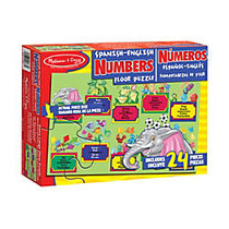 Melissa & Doug 24-Piece Bilingual Numbers Floor Puzzle