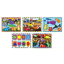 Melissa & Doug Chunky Puzzles, Set Of 5