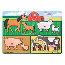 Melissa & Doug Farm Peg Puzzle