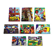 Melissa & Doug Multi-Ethnic Careers Puzzle Set, Set Of 8