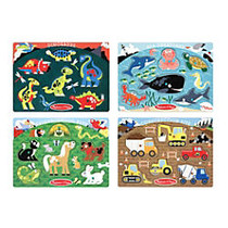 Melissa & Doug Peg Puzzle Set, Set Of 4