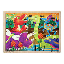 Melissa & Doug Prehistoric Sunset Dinosaurs 24-Piece Jigsaw Puzzle