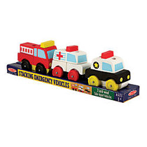 Melissa & Doug Stacking Emergency Vehicles