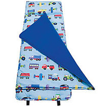 Olive Kids Nap Mat, Trains, Planes, Trucks, 50 inch;H x 20 inch;W x 1 1/2 inch;D, Blue