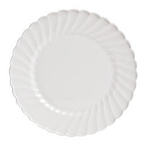 Classicware Plates, Plastic, 6 inches, White, Sold as 180 plates per Case