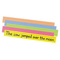 Pacon; Peacock; Super-Bright Sentence Strips, Assorted Colors, Pack Of 100