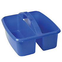Romanoff Products Large Utility Caddy, 6 3/4 inch;H x 11 1/4 inch;W x 12 3/4 inch;D, Blue, Pack Of 3