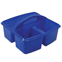 Romanoff Small Utility Caddies, 9 1/4 inch;H x 9 1/4 inch;W x 5 1/4 inch;D, Blue, Pre-K - College, Pack Of 6