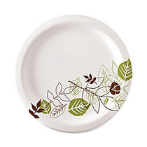 Dixie; Paper Plates, 6 7/8 inch; Diameter, Pathways Design, Pack Of 125