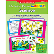 Scholastic File-Folder Games in Color: Science